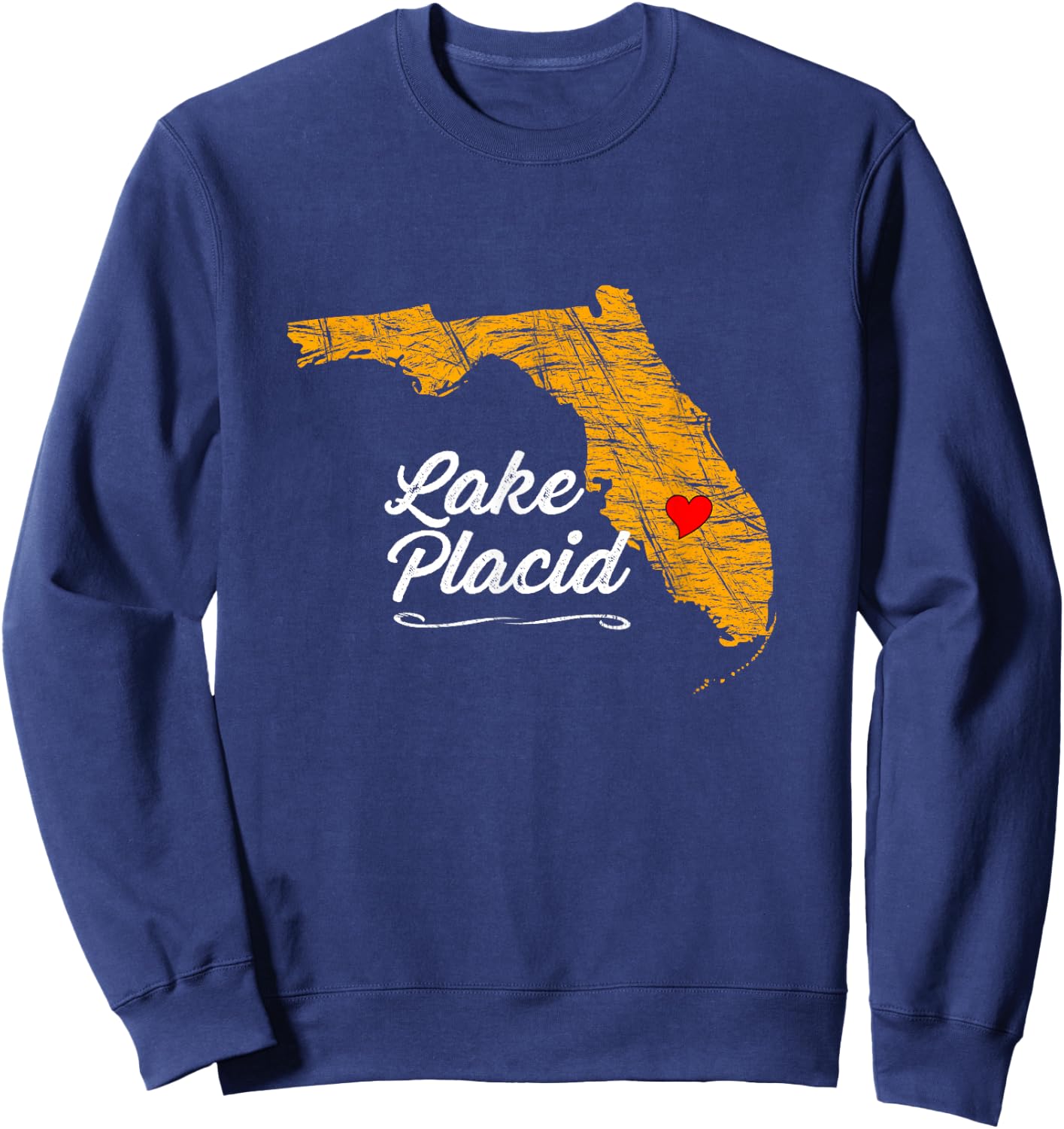 City of Lake Placid | FLORIDA - FL Merch Souvenir - Graphic Sweatshirt - Sweatshirt | Navy
