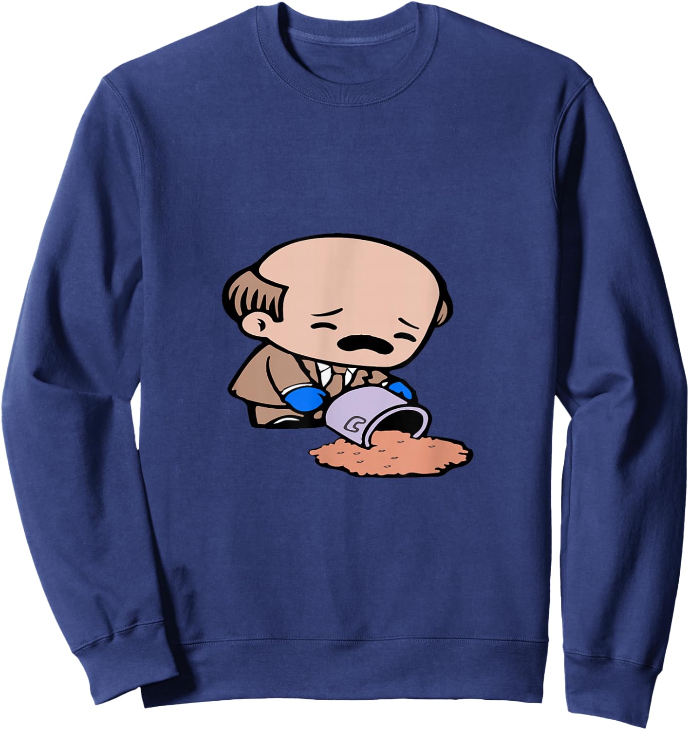Kevin Drips His Chili Sweatshirt - Sweatshirt | Navy