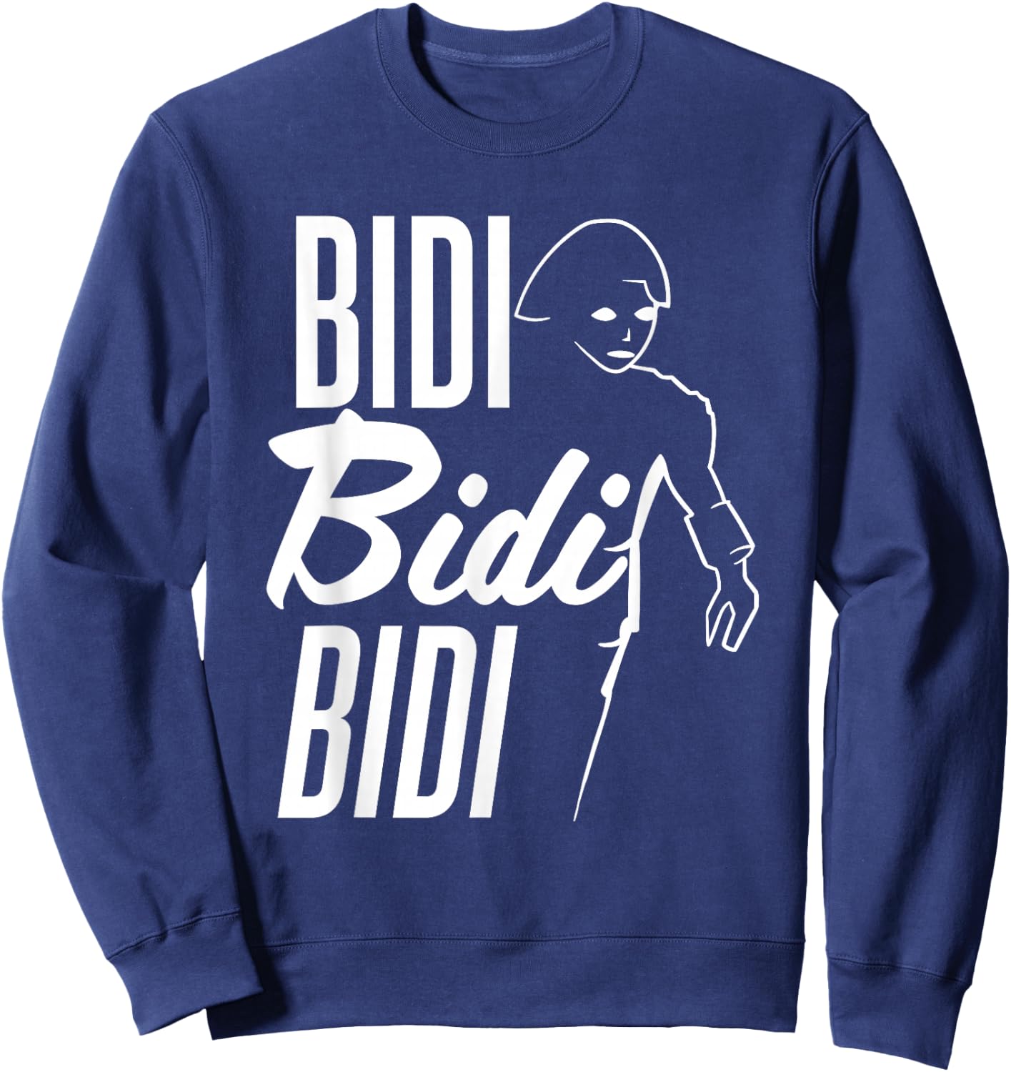 Twiki - Bidi Bidi Bidi Quote Sweatshirt - Sweatshirt | Navy