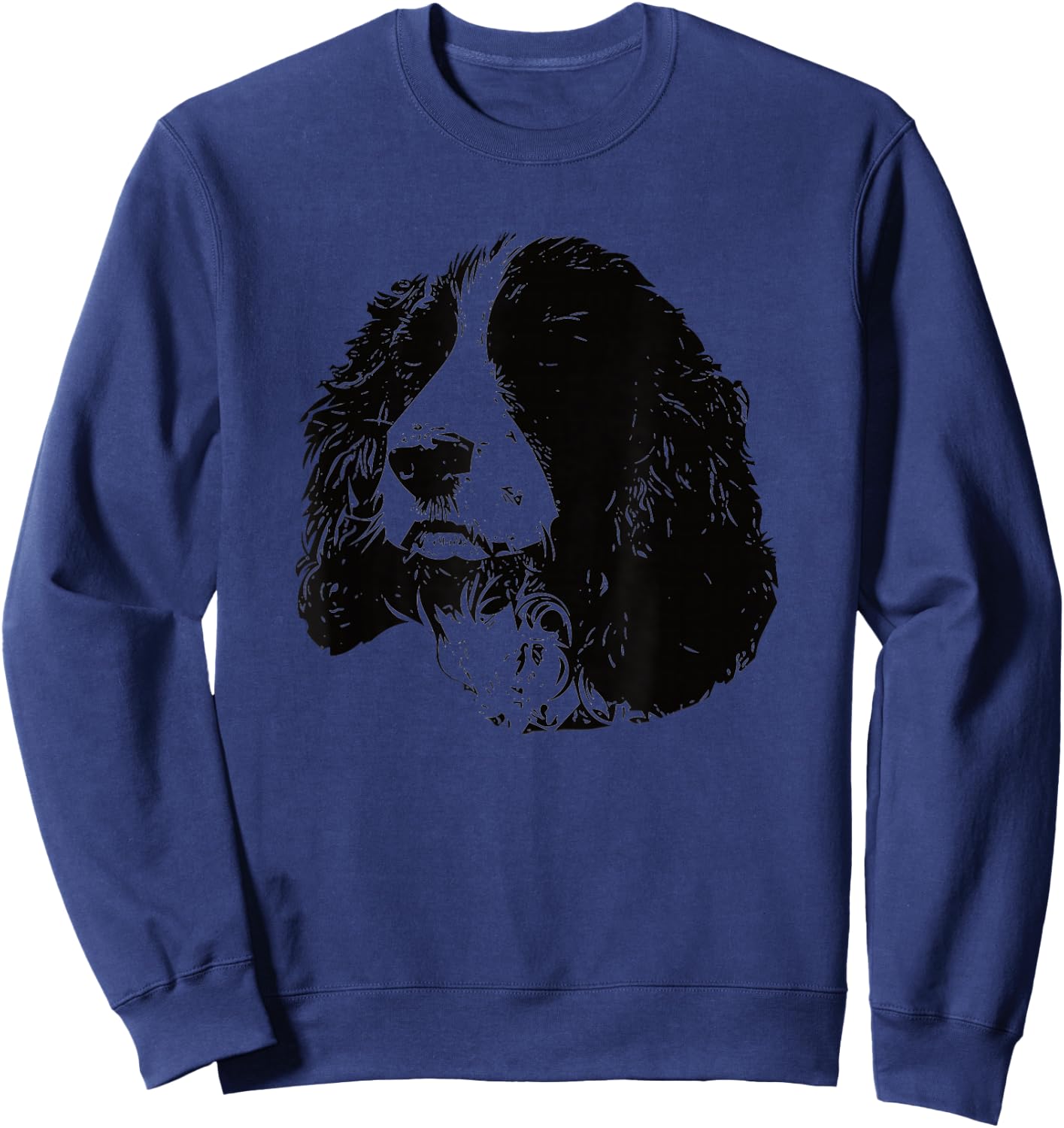 The English Springer Spaniel Sweatshirt - Sweatshirt | Navy