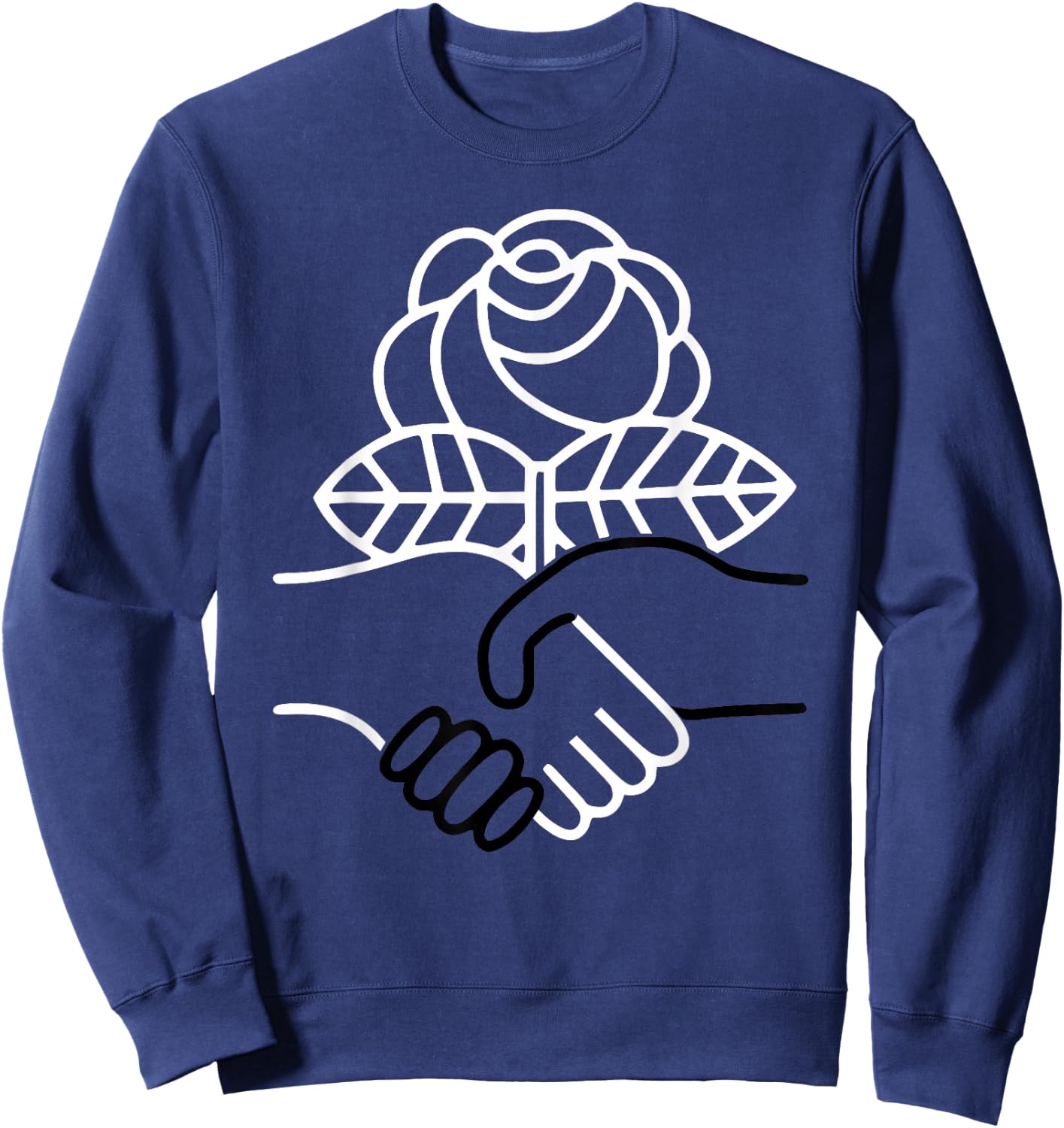 Democratic Socialists of America Sweatshirt - Sweatshirt | Navy