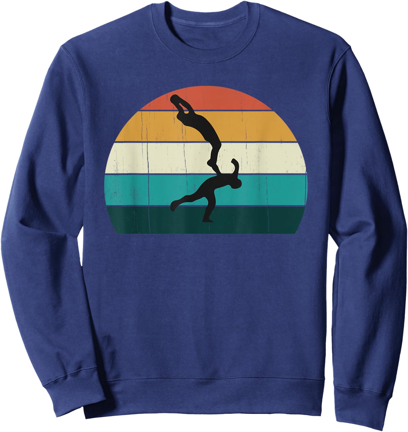 Retro Aussie Sport Gift - Australian Rules Football Lovers Sweatshirt - Sweatshirt | Navy