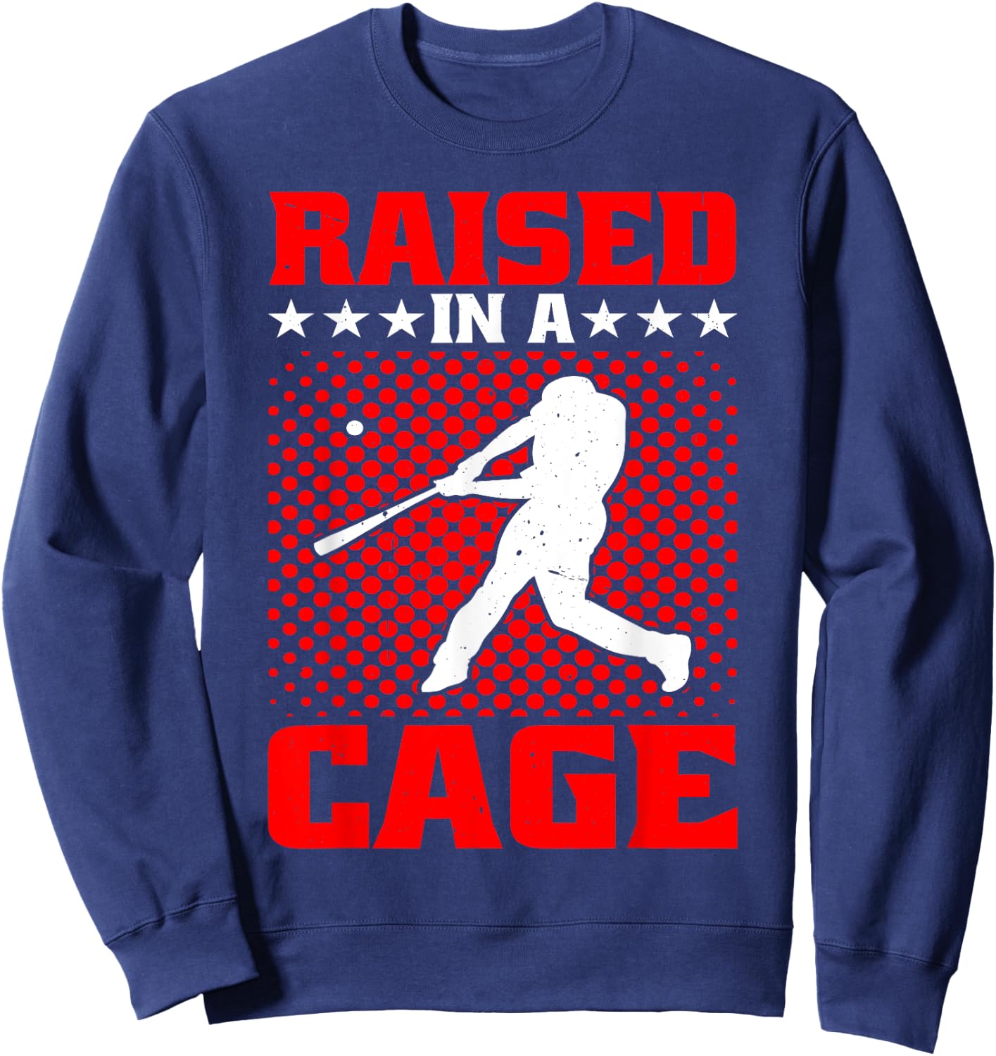 Raised In A Cage Sweatshirt - Sweatshirt | Navy
