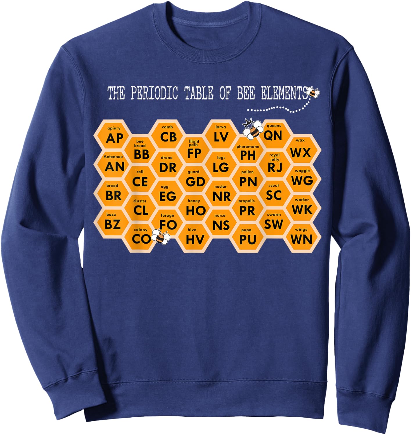 Beekeepers Beekeeping Honey Bee Apiarist Bee Lovers Sweatshirt - Sweatshirt | Navy