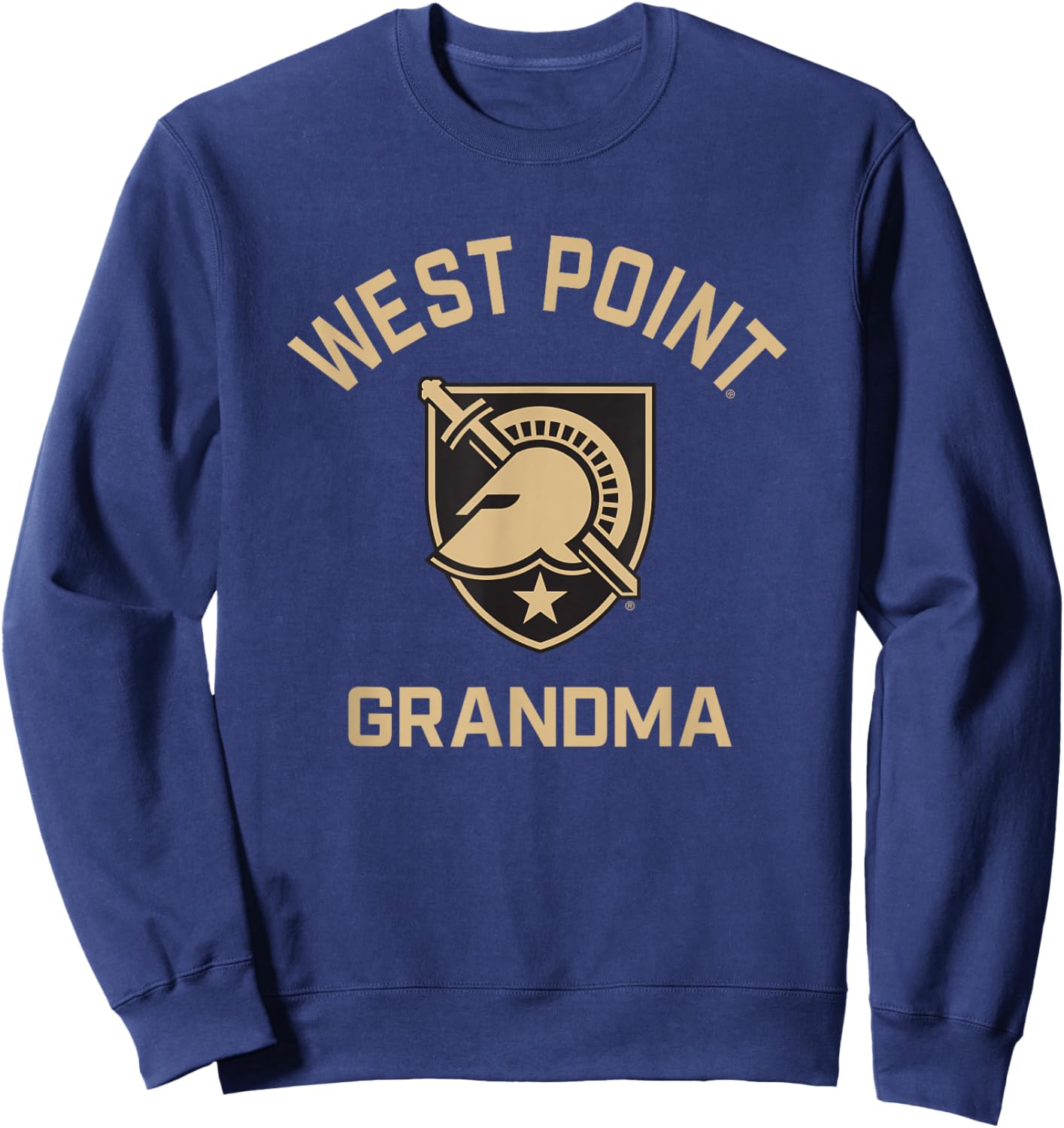 Army West Point Black Knights Arched Grandma Sweatshirt - Sweatshirt | Navy