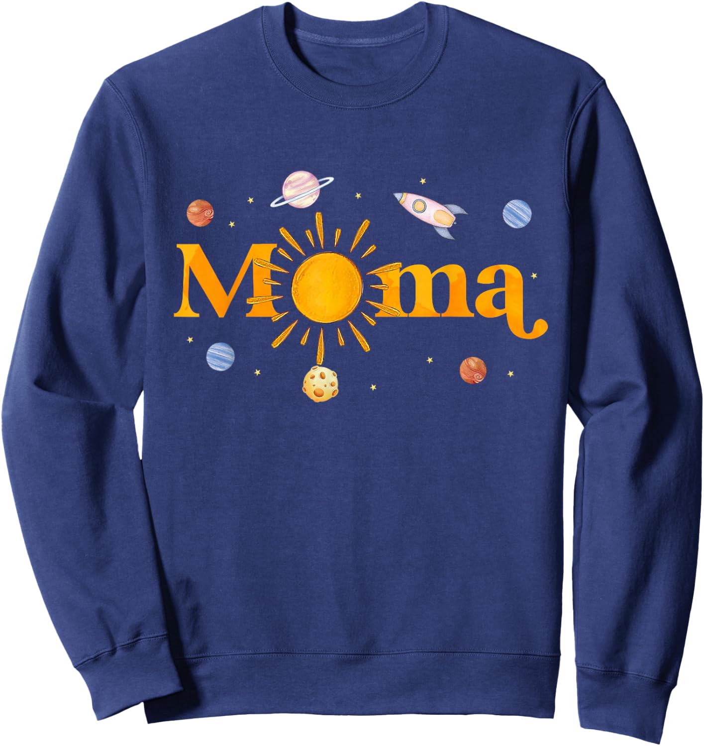 Mama of The Birthday First Trip Around The Sun Bday Boy Sweatshirt - Sweatshirt | Navy