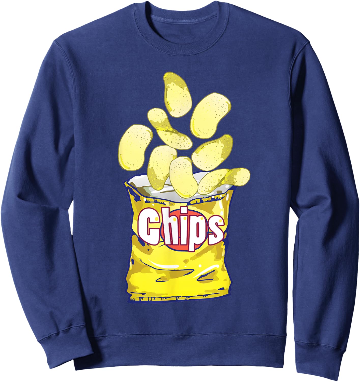 Potato Chips Games Sweatshirt - Sweatshirt | Navy