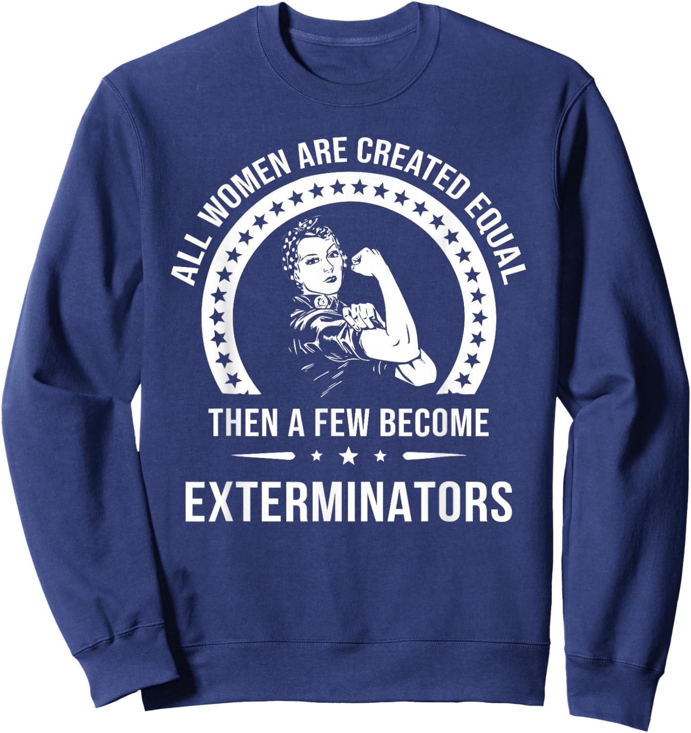 Exterminator Shirt | Exterminator Sweatshirt - Sweatshirt | Navy