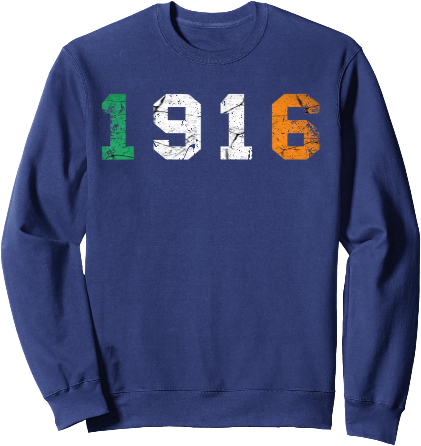Ireland Easter Rising 1916-Irish rebellion flag Cute Sweatshirt - Sweatshirt | Navy