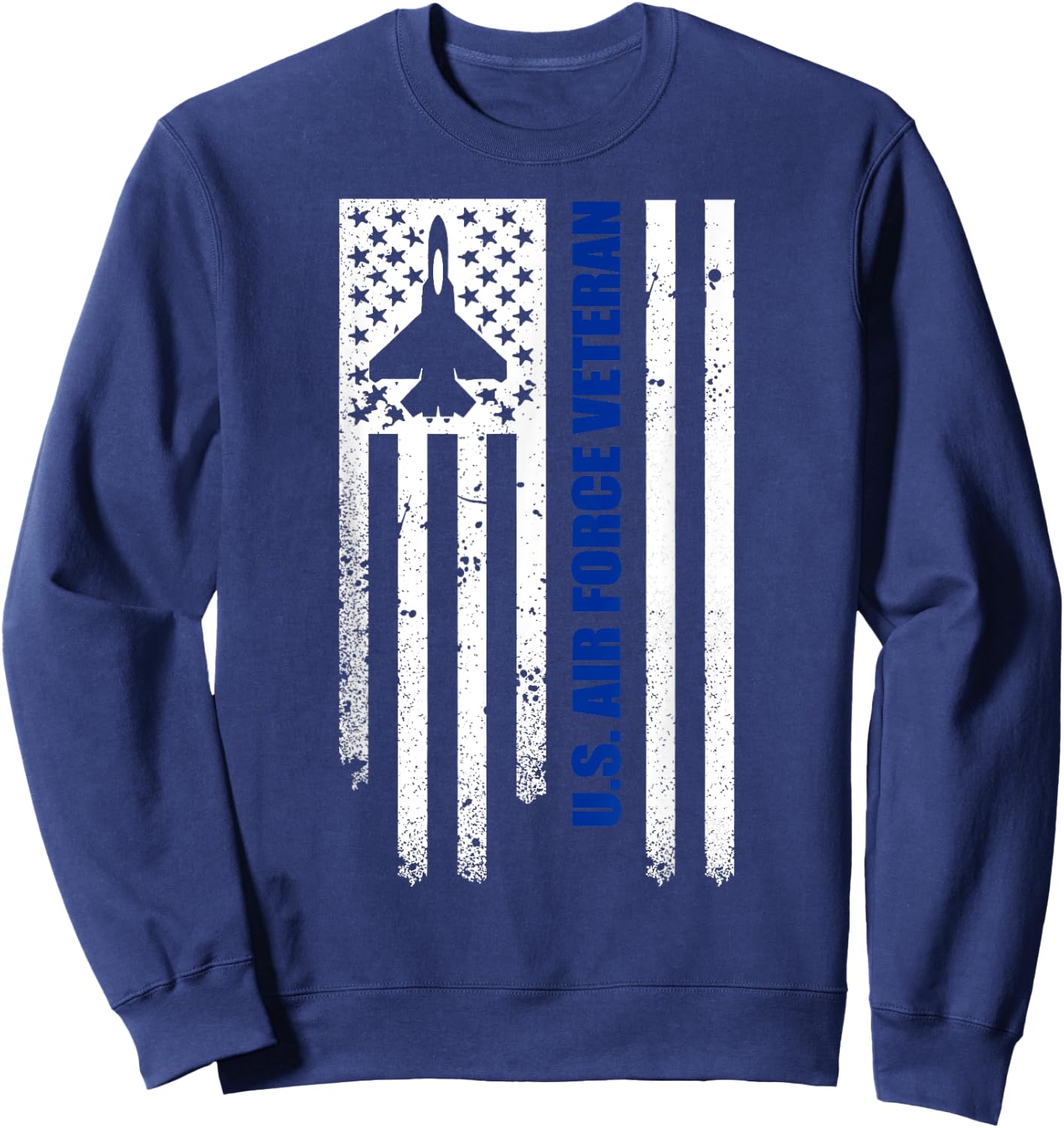 United States US Air Force Veteran Men Women | Veterans Day Sweatshirt - Sweatshirt | Navy