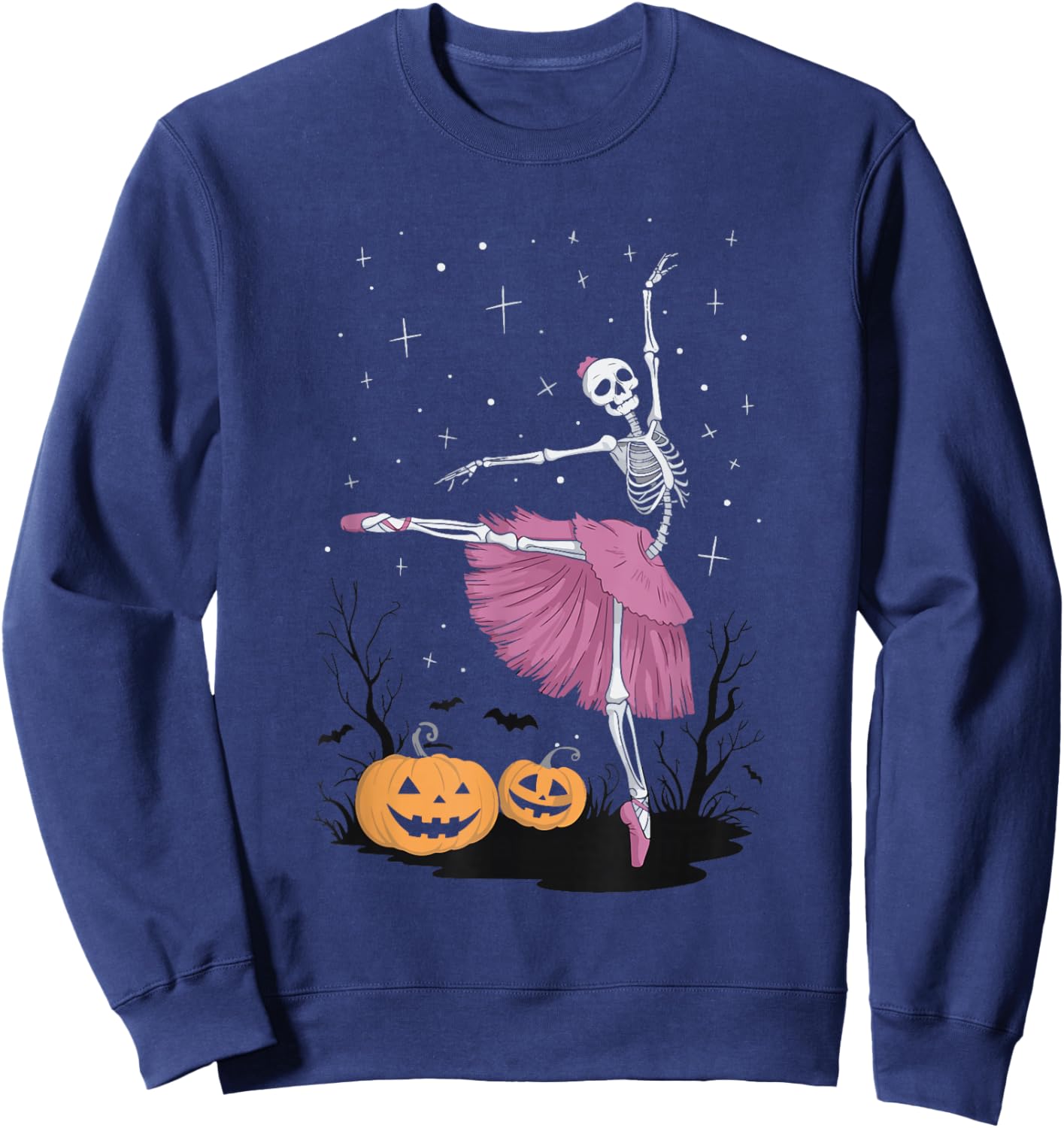 Skeleton Ballet Sweatshirt - Sweatshirt | Navy