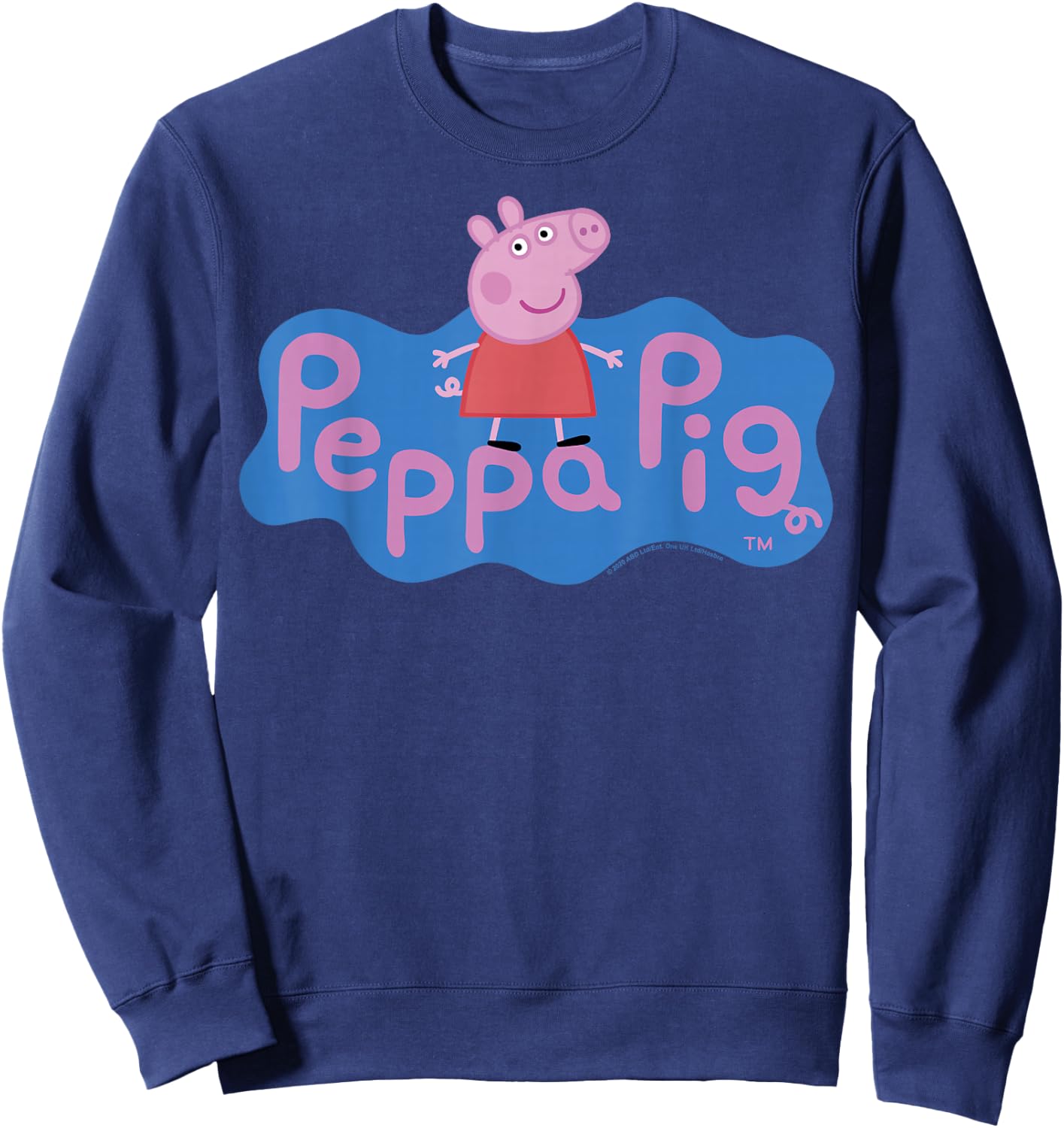 Peppa Pig Peppa Logo Sweatshirt - Sweatshirt | Navy