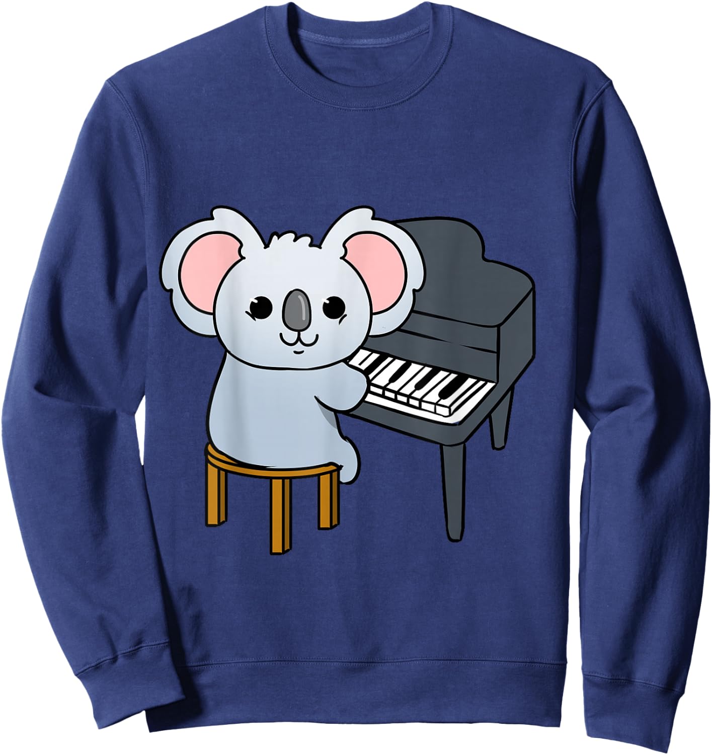Koala Playing Piano Sweatshirt - Sweatshirt | Navy