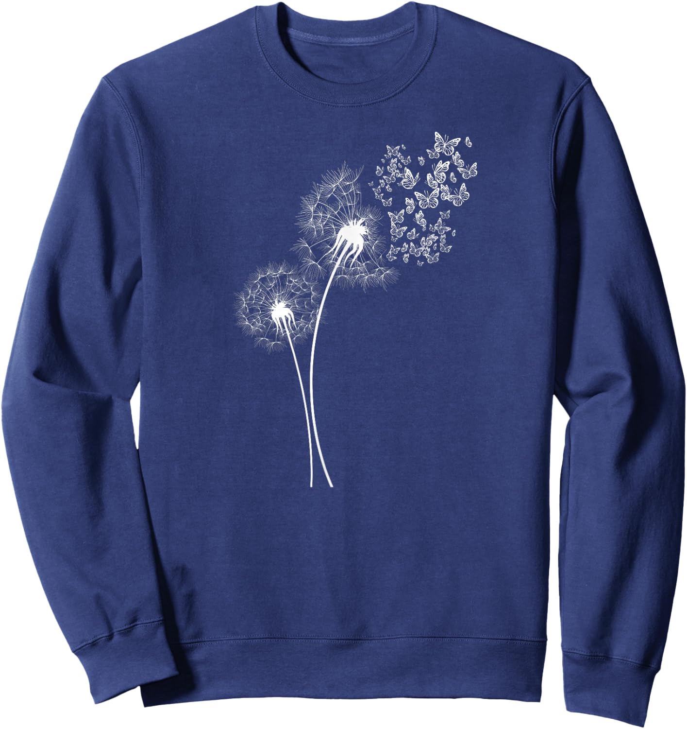Butterfly Insect Entomology - Butterfly Sweatshirt - Sweatshirt | Navy
