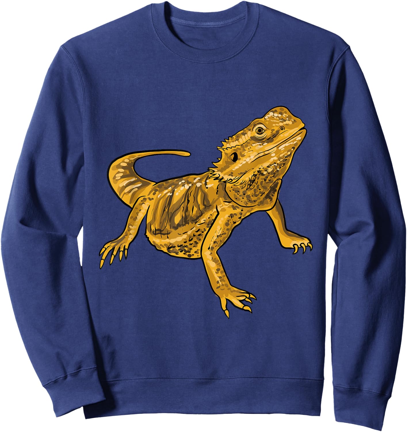Cute Bearded Dragon Lover Gift Owner Love Sweatshirt - Sweatshirt | Navy
