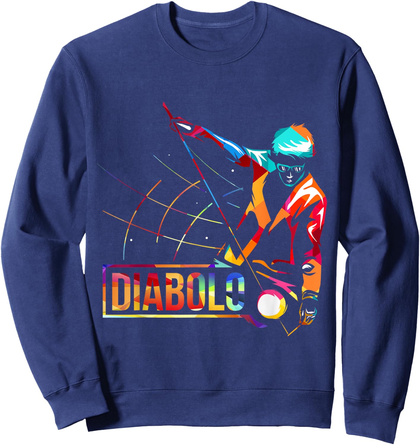Diabolo Juggling Gift Sweatshirt - Sweatshirt | Navy