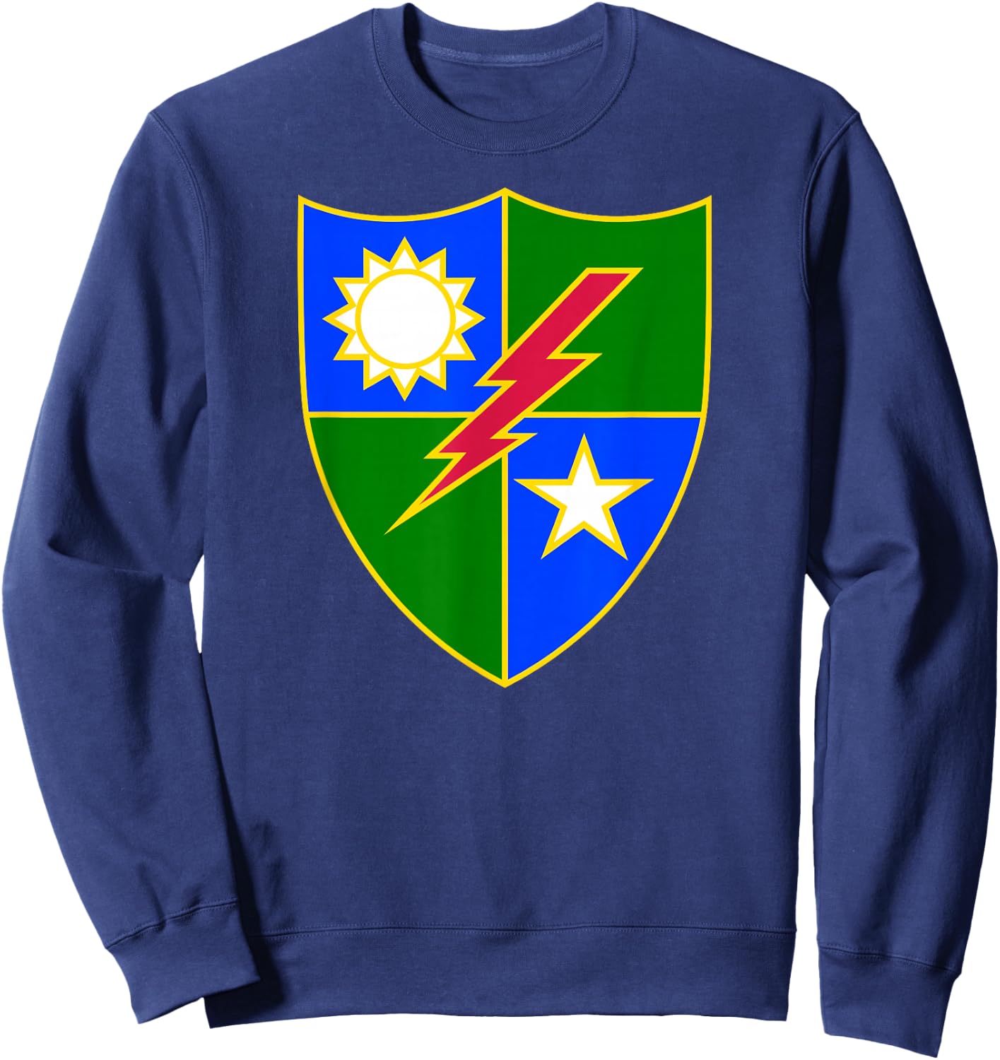 US Army Ranger - 75th Ranger Regiment DUI Sweatshirt - Sweatshirt | Navy