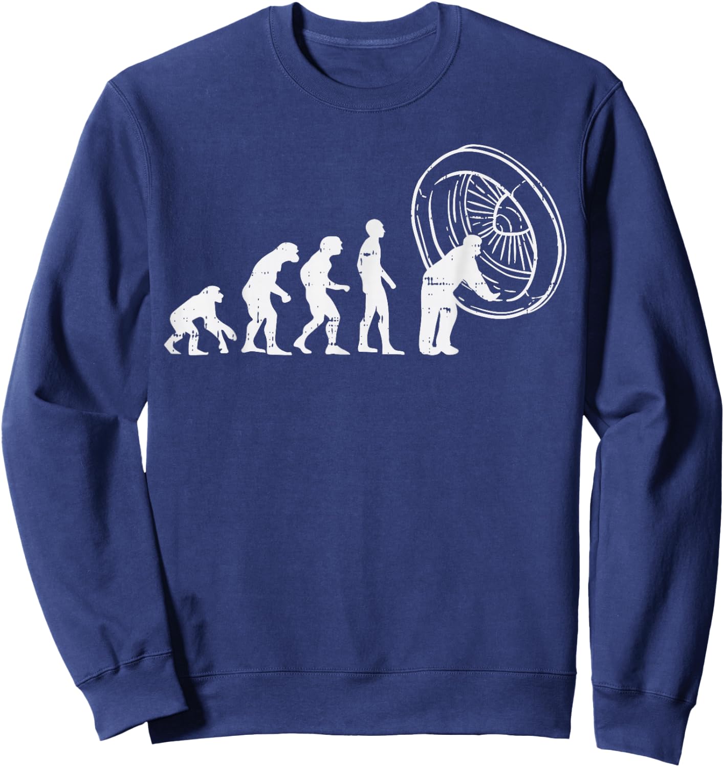 BoredKoalas Aviation Lovers Shirts Pilot Gifts Airplane Maintenance Evolution Funny Aviation Mechanic Gift Sweatshirt - Sweatshirt | Navy