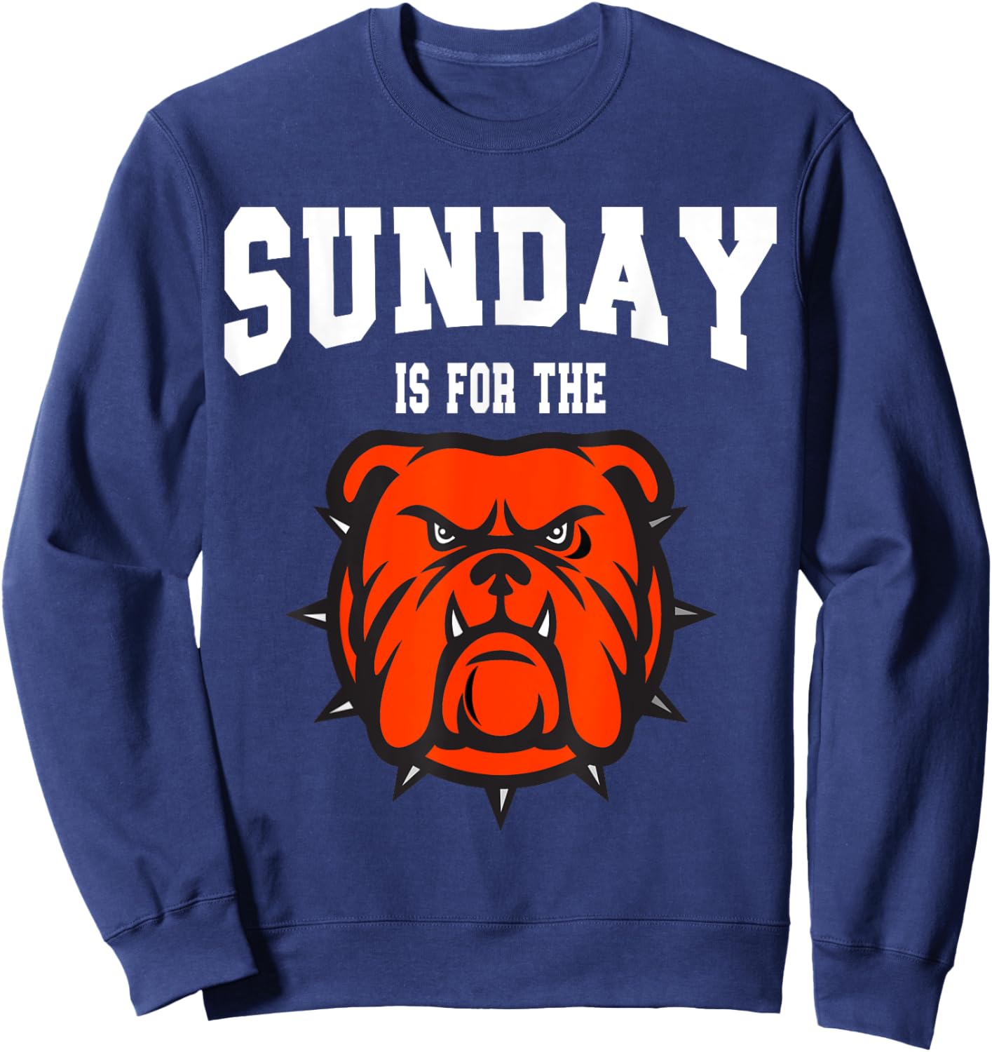 Sunday is for the Bone Yard Dawgs, Cleveland Game Day Sweatshirt - Sweatshirt | Navy