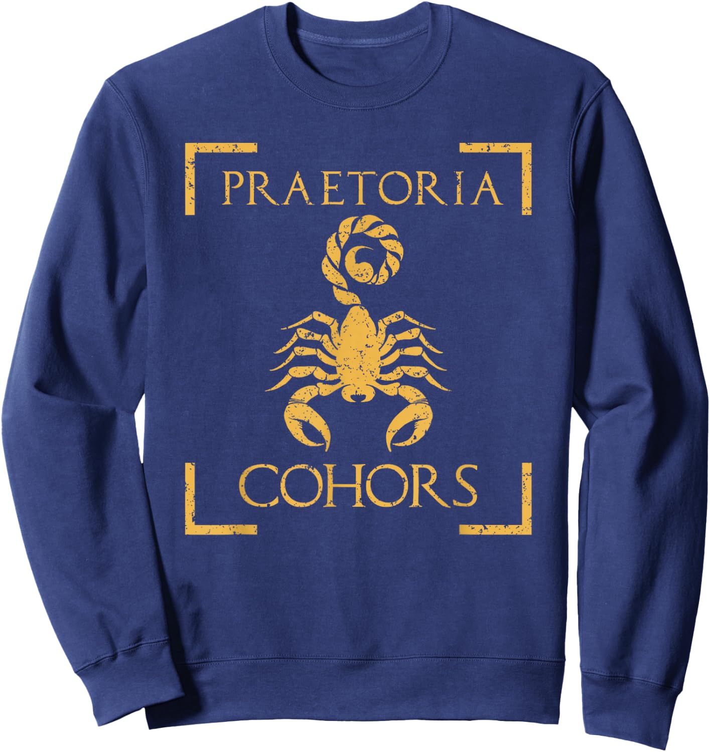Praetoria Kohorten Praetorian Ancient Roman Army Sweatshirt - Sweatshirt | Navy
