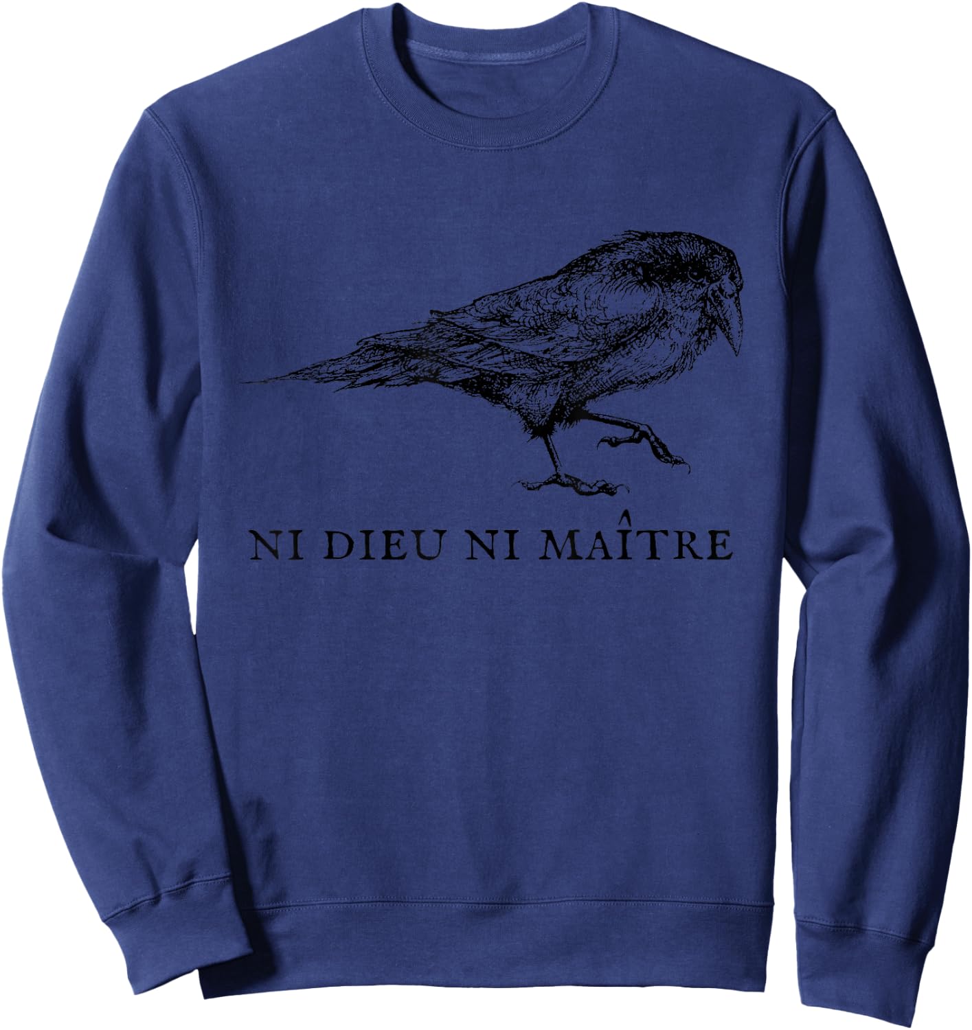 Neither God nor Master | No Gods No Masters Sweatshirt - Sweatshirt | Navy