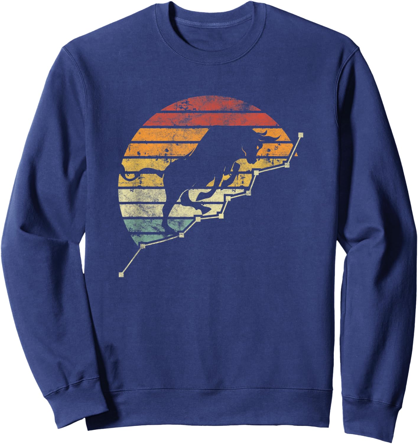 Bull Market Strategy Stock Exchange Investment Trading Gift Sweatshirt - Sweatshirt | Navy