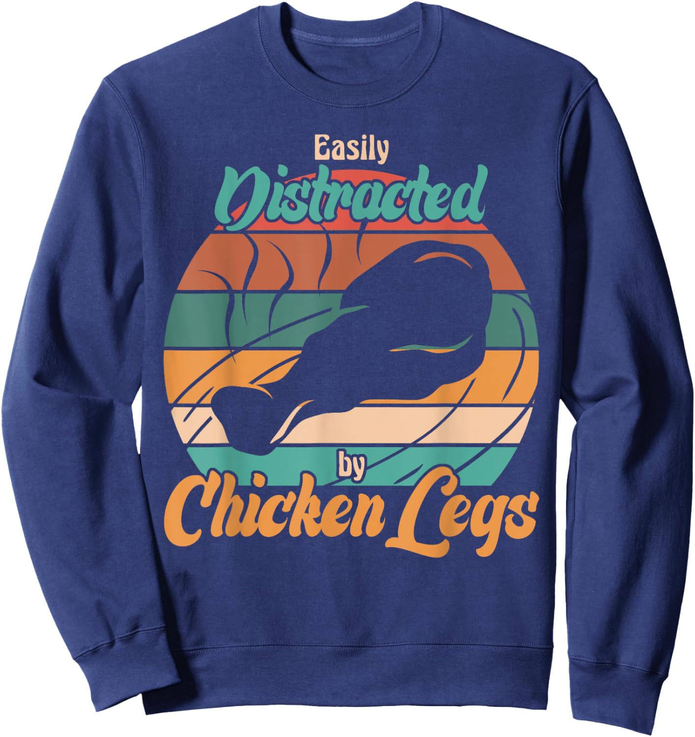 Chicken Legs Sweatshirt - Sweatshirt | Navy