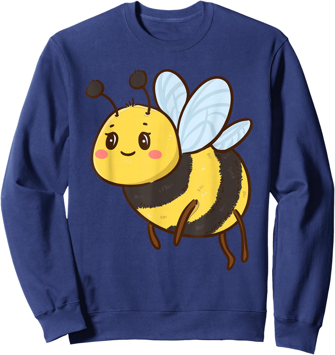 Wild Bees Honeypot Child Bumble Bee Beekeeper Honey Bee Sweatshirt - Sweatshirt | Navy