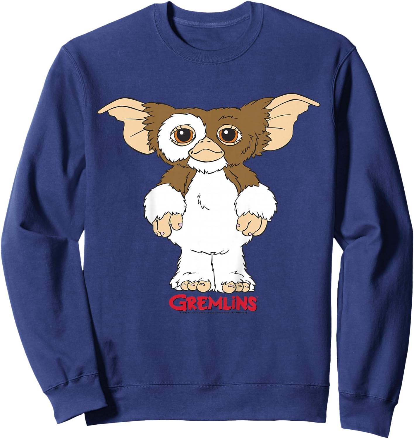 Kids Gremlins Gizmo Simple Portrait Sweatshirt - Sweatshirt | Navy