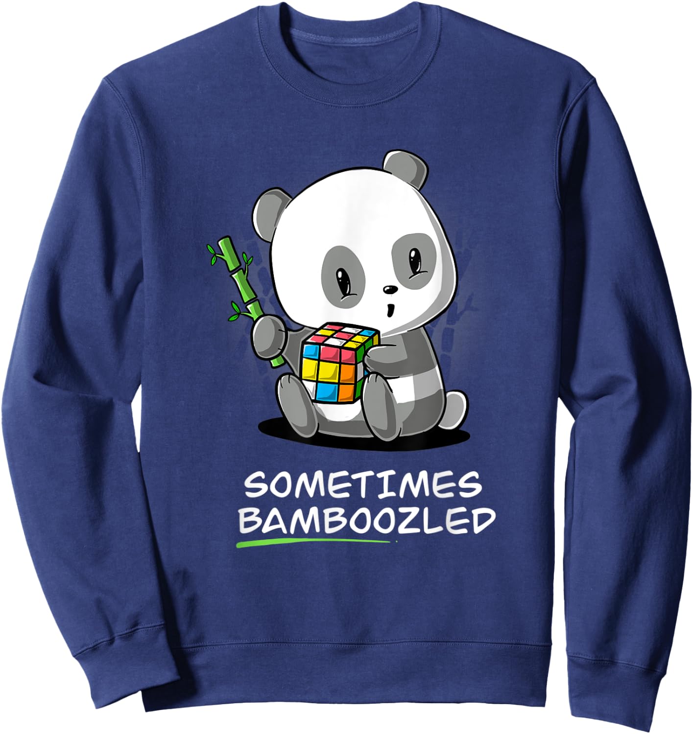 Bamboozled Speed Cuber Sweatshirt - Sweatshirt | Navy