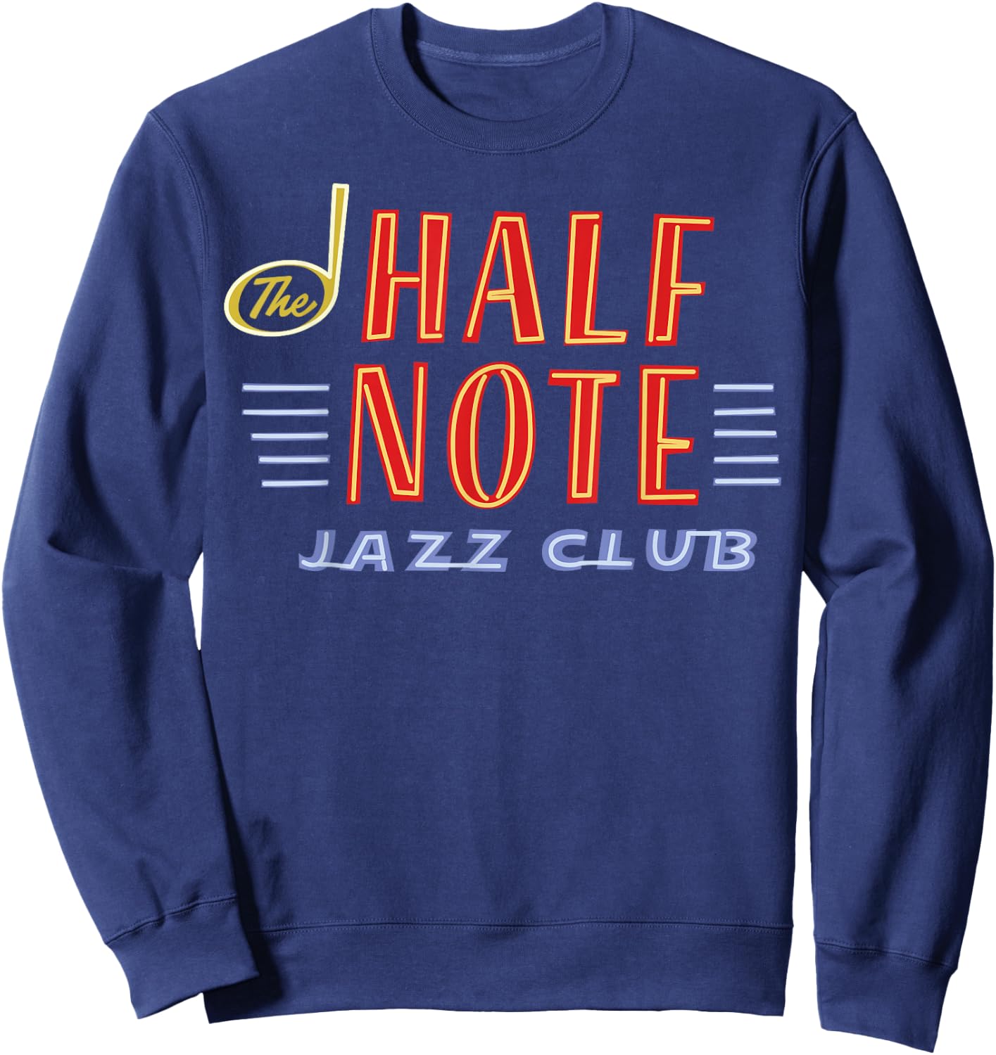 Disney Pixar Soul The Half Note Jazz Club Flat Logo Sweatshirt - Sweatshirt | Navy