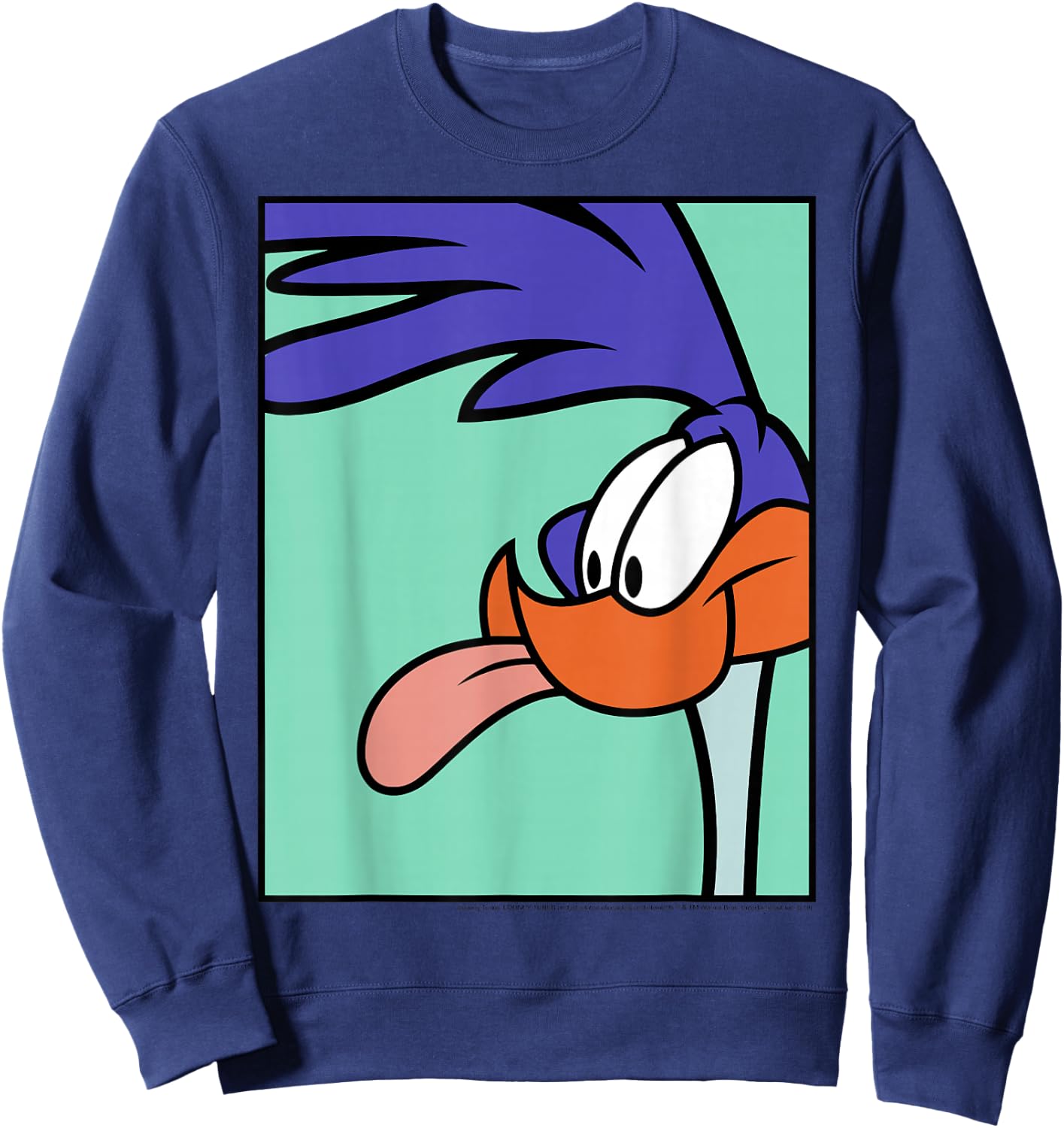 Looney Tunes Road Runner Portrait Sweatshirt - Sweatshirt | Navy