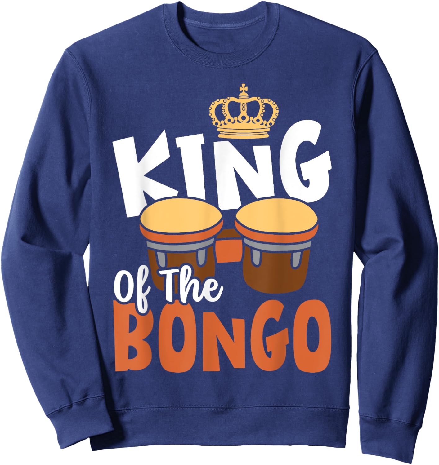 King Of The Bongo Sweatshirt - Sweatshirt | Navy