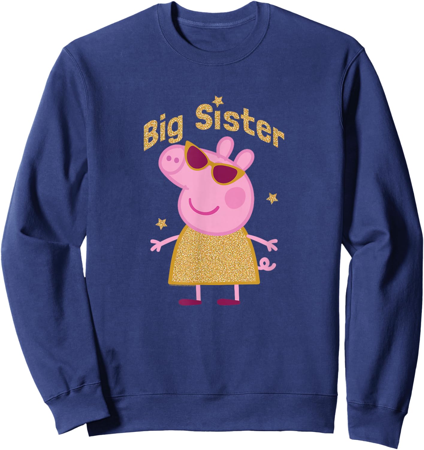 Peppa Pig Big Sister Peppa Sweatshirt - Sweatshirt | Navy