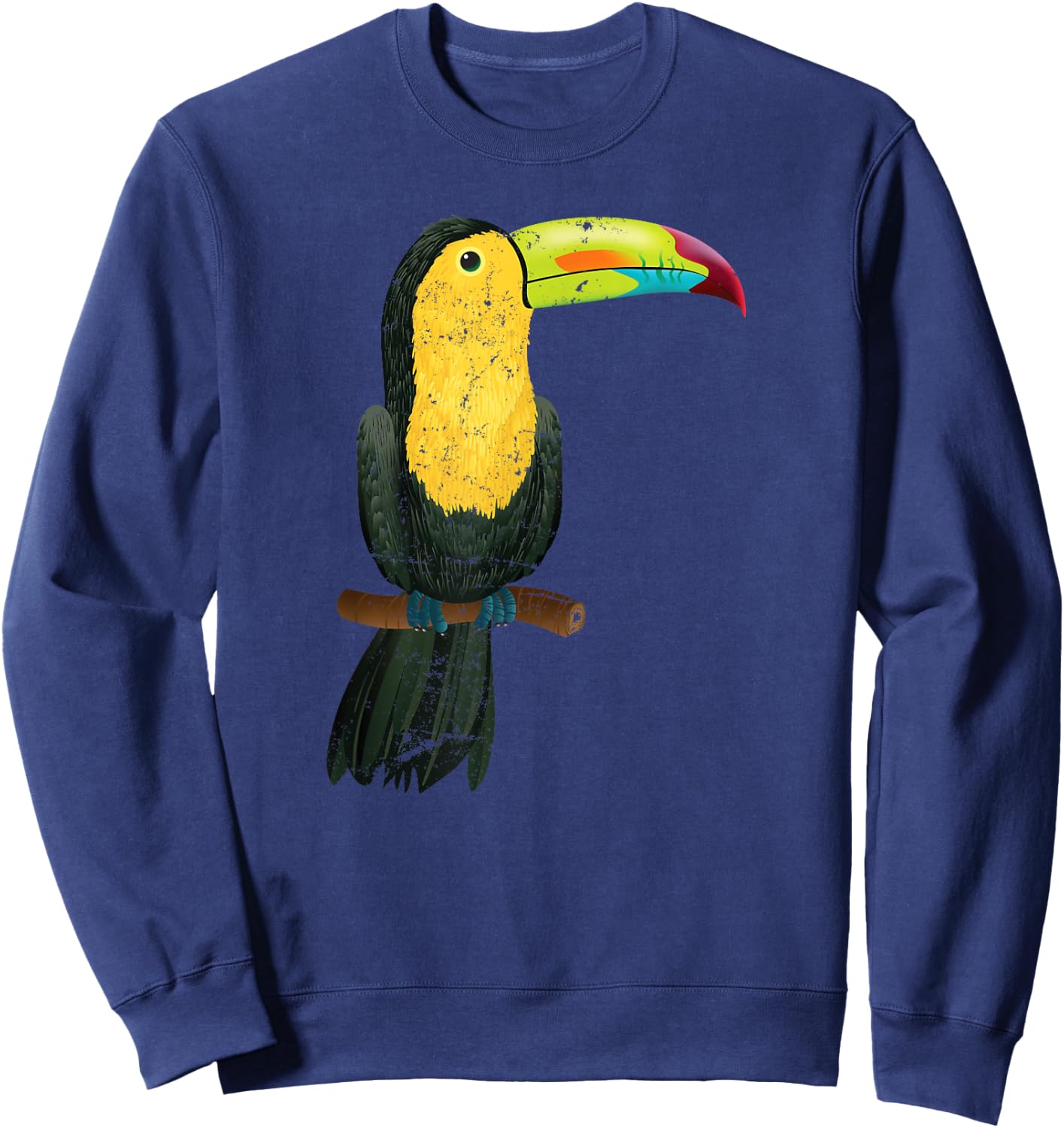 Rainforest Toucan Sweatshirt - Sweatshirt | Navy