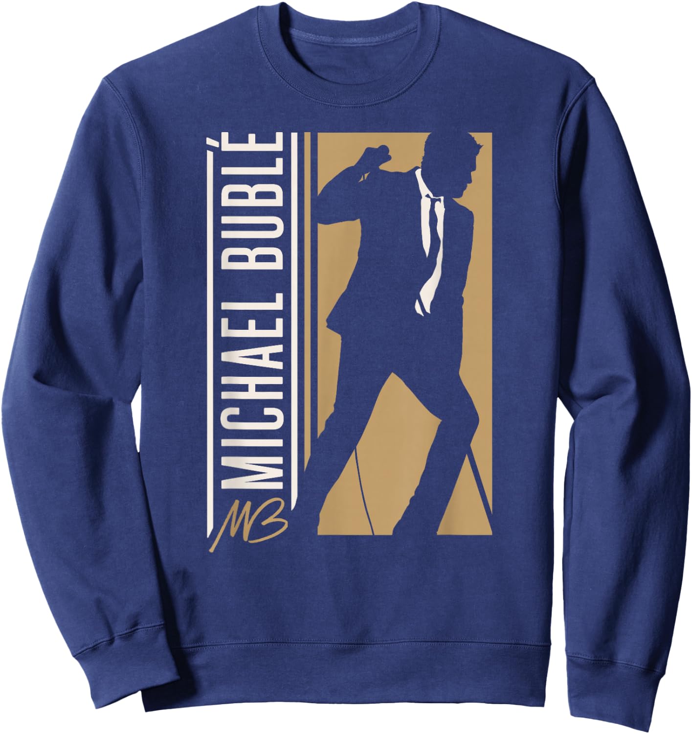 Michael Bublé Vertical Silhouette Sweatshirt - Sweatshirt | Navy