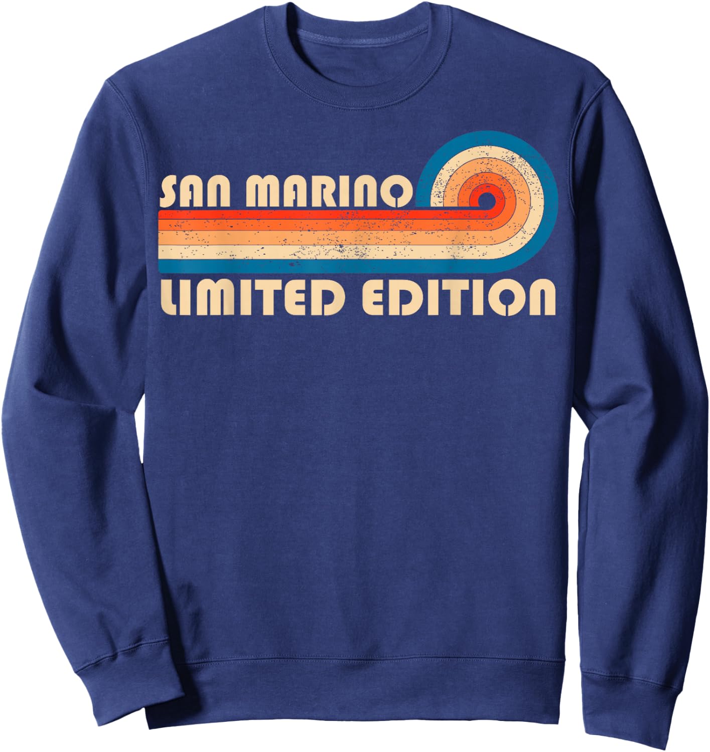 SAN MARINO Country Travel Vacation Souvenir Sweatshirt - Sweatshirt | Navy