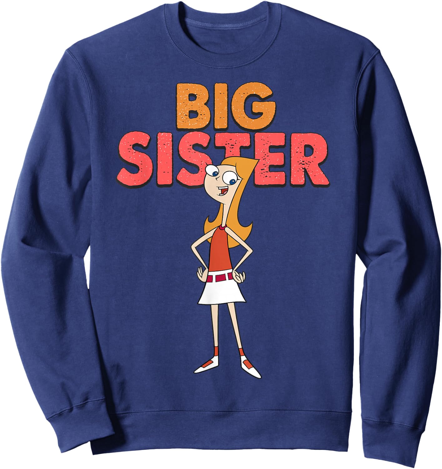 Disney Phineas and Ferb Big Sister Sweatshirt - Sweatshirt | Navy