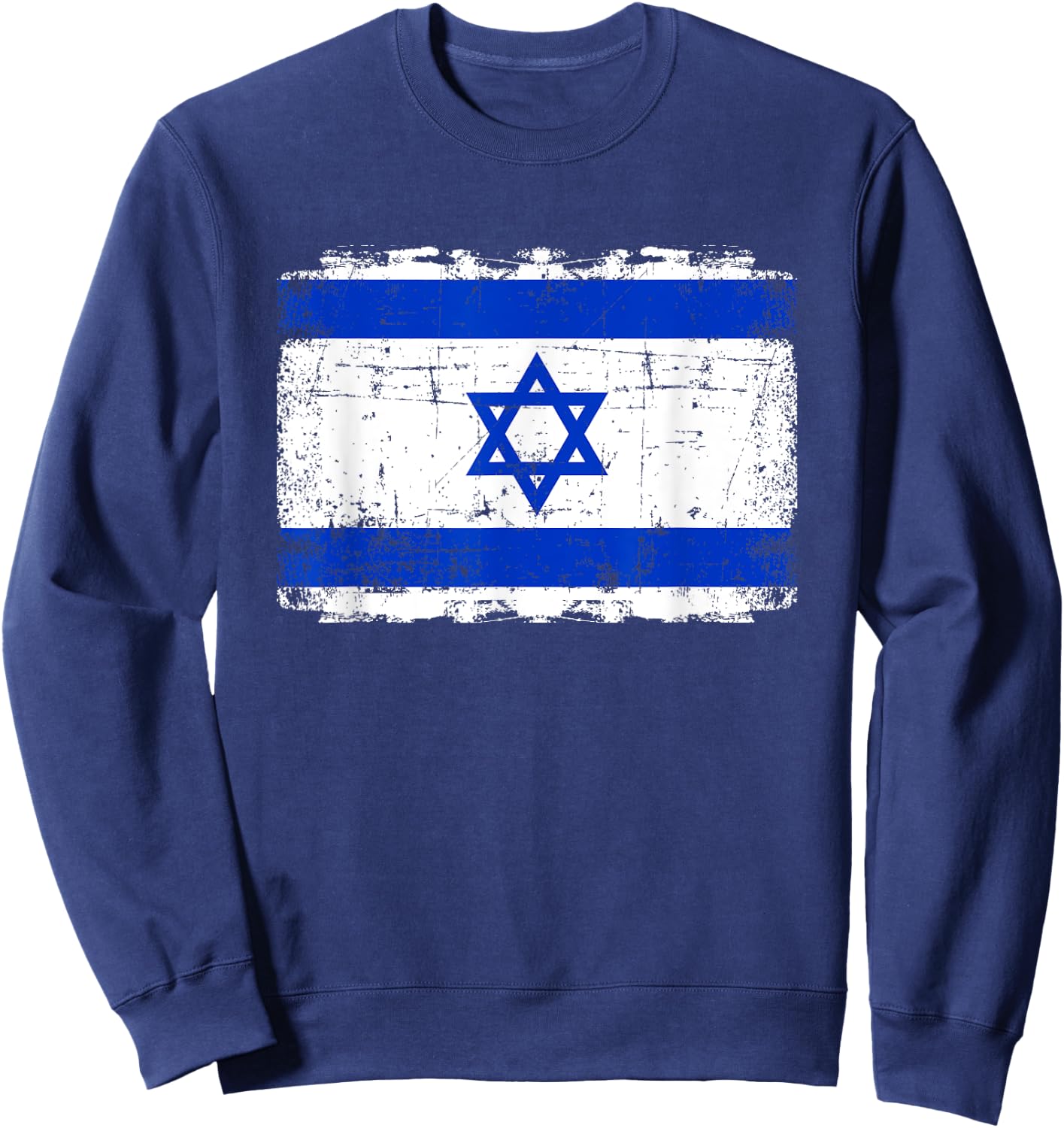Israel flag Sweatshirt - Sweatshirt | Navy