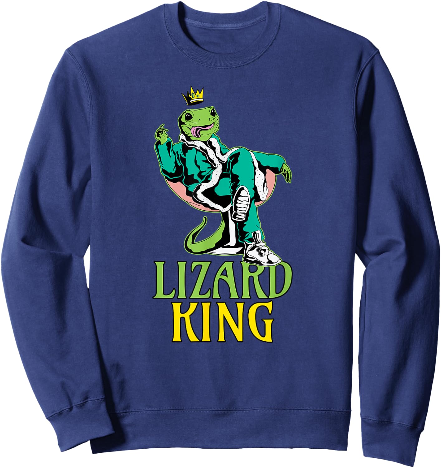 Lizard King Sweatshirt - Sweatshirt | Navy