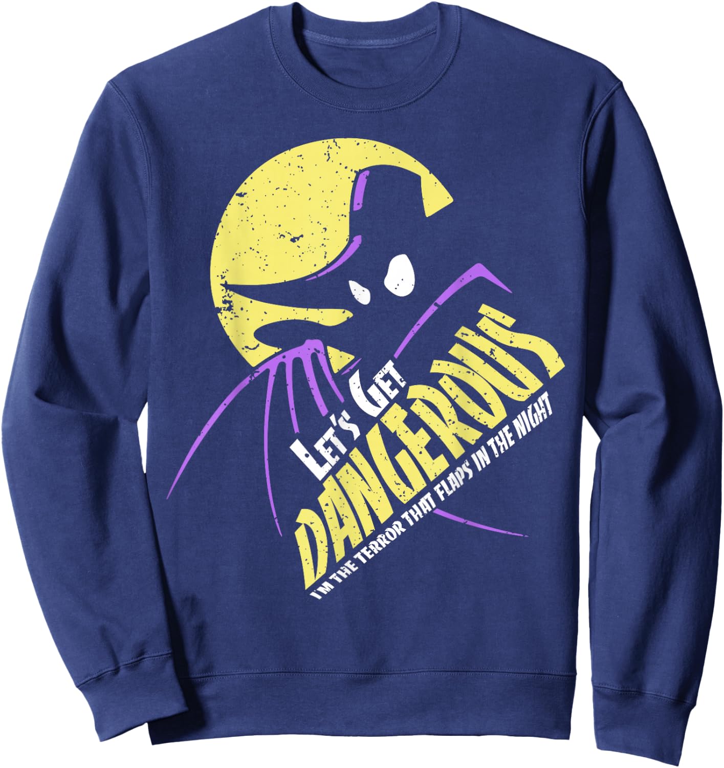Cartoon Let's Get Dangerous Noir Sweatshirt - Sweatshirt | Navy