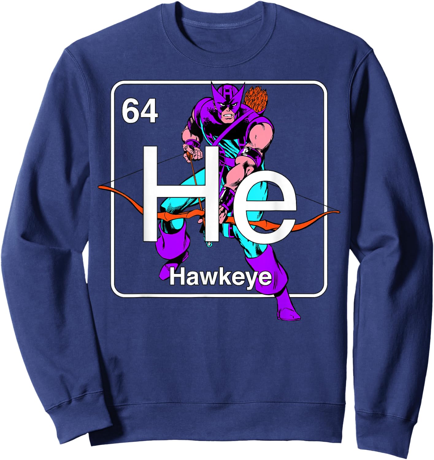 Marvel Avengers Hawkeye Element Sweatshirt - Sweatshirt | Navy