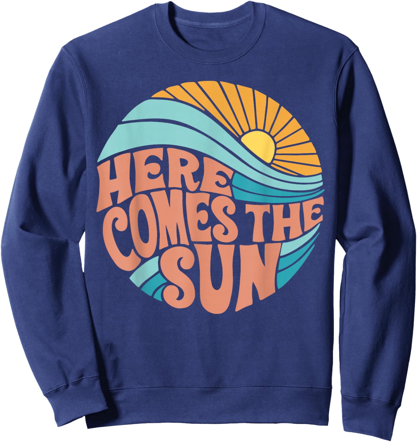 Here_Comes_The_Sun Sweatshirt - Sweatshirt | Navy