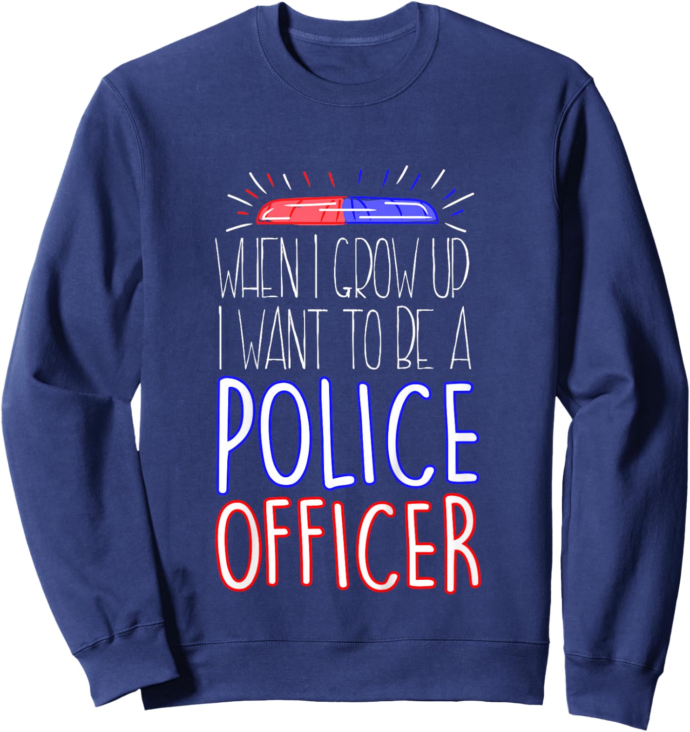 Future Police Officer Sweatshirt - Sweatshirt | Navy