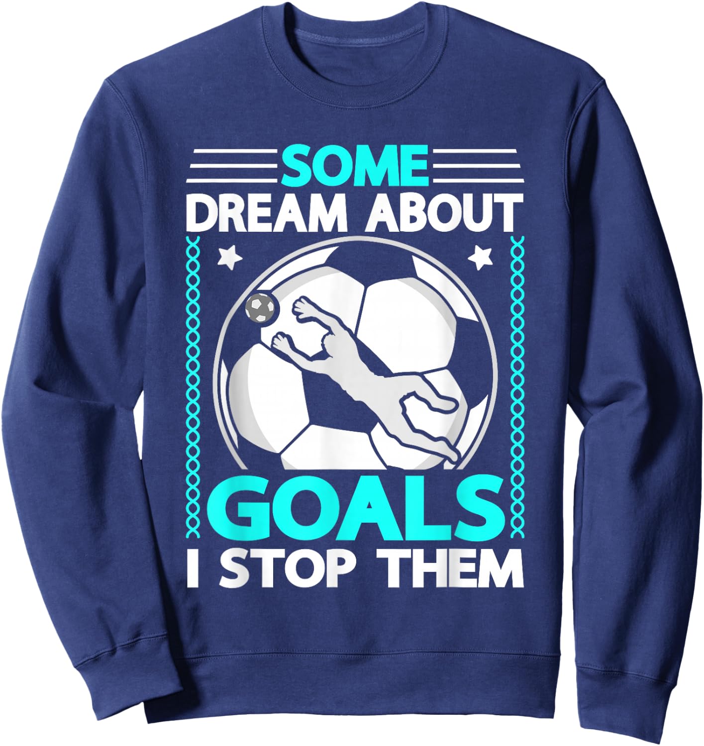 Kids Goalkeeper Soccer Goalie Sweatshirt - Sweatshirt | Navy
