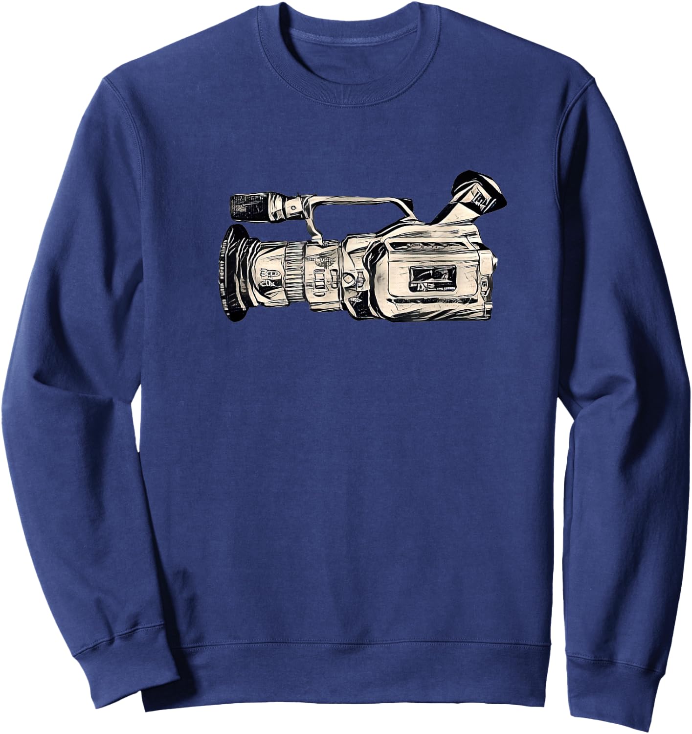 VX1000 Iconic Skateboard Video Camera Sweatshirt - Sweatshirt | Navy