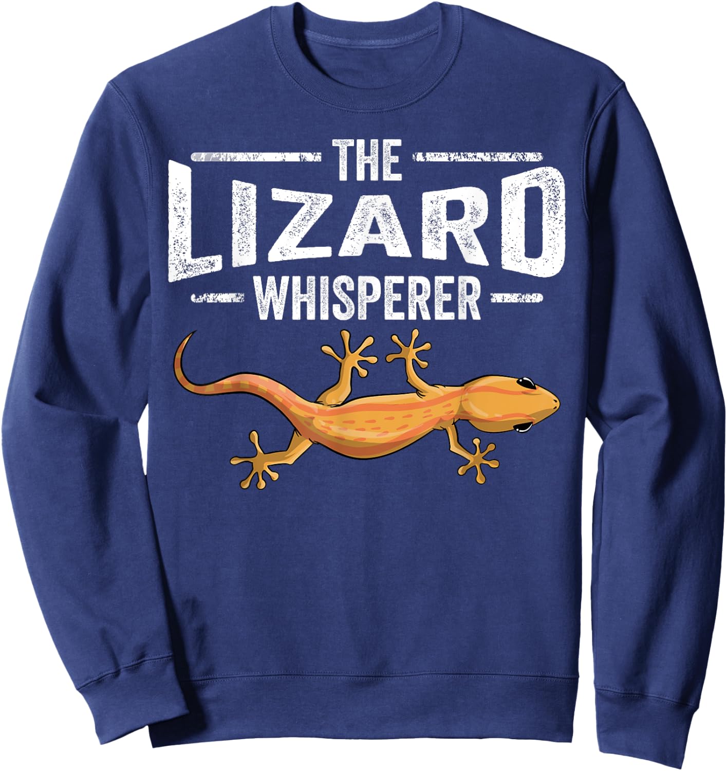 Cool Lizard Whisperer Gift Boys Girls Kids Reptile Lover Sweatshirt - Sweatshirt | Navy