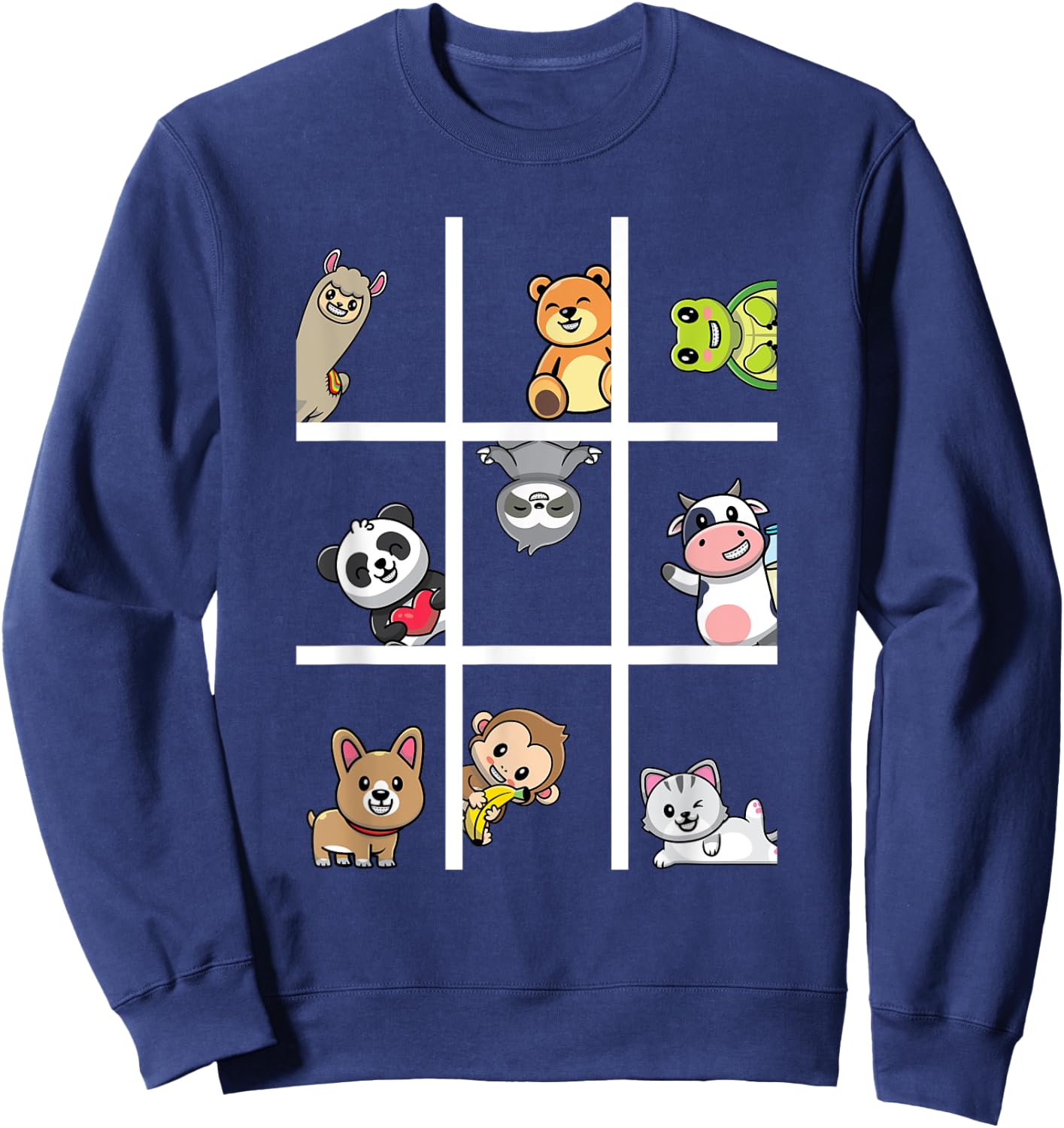 Orthodontist Animal Braces Boys Girls Kids Getting Braces Sweatshirt - Sweatshirt | Navy