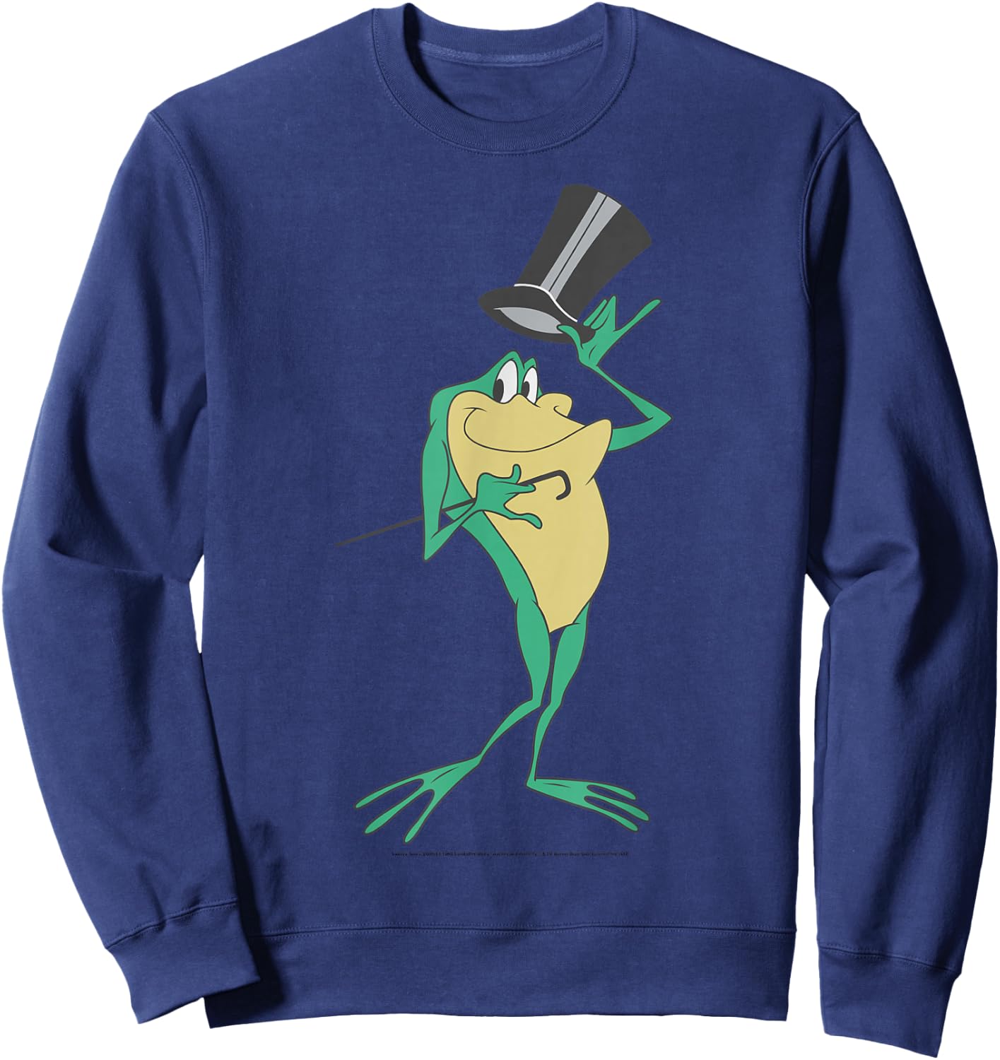 Looney Tunes Michigan J. Frog Simple Portrait Sweatshirt - Sweatshirt | Navy