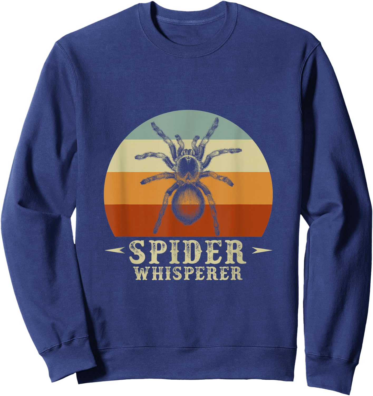 Spider Whisperer Spider Sweatshirt - Sweatshirt | Navy